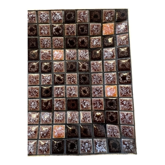 Vintage mosaic tray by Sryson - Picture 5 of 8